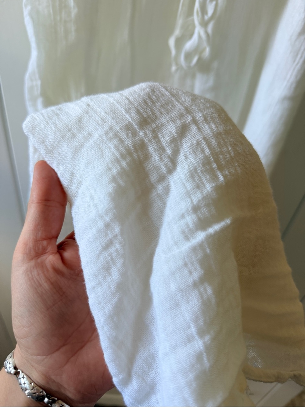 Victoria’s Secret White Cotton Cottagecore Nightgown M - Picture 3 of 7